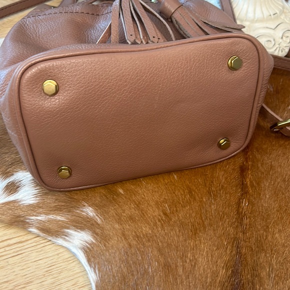 Roan Leather Bucket Purse - Picture 12 of 12